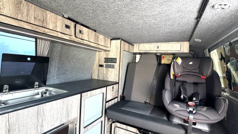 GreyWolf – VW T6.1 Campervan - 4 berth - 2021 Plate - Kitchen 