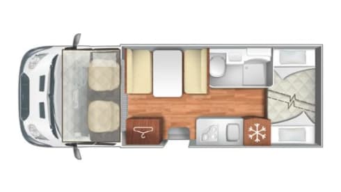 6 berth Roller Team zefiro 