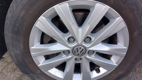 2-seater Volkswagen bus from 2016