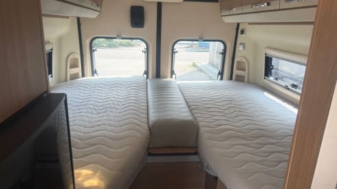 2-person Fiat Ducato Adria Campervan (2018)