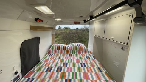 Camperlance – Cozy two-person self-built camper (old ambulance)