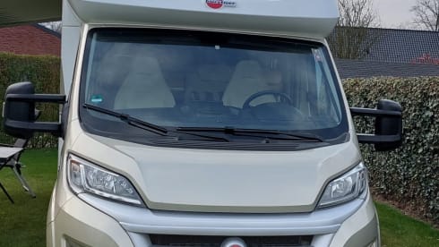 2p Bürstner semi-integrated from 2015