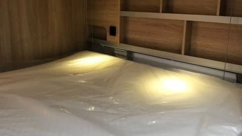 Knaus Sky wave 4p – Knaus Mobil semi-integral 4p from 2022 - air conditioning living area
