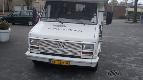 blue bird – Fiat 280 / Knaus van 1990