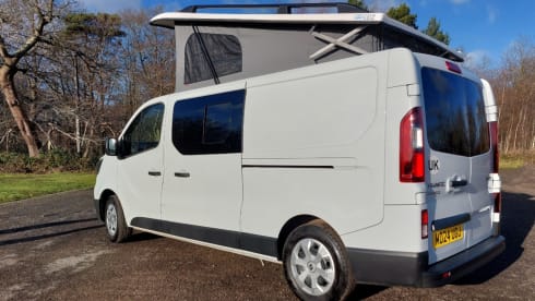 4 berth Trafic campervan - perfect for family adventures