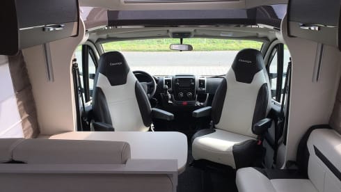 Beautiful Chausson camper for rent, built in 2016