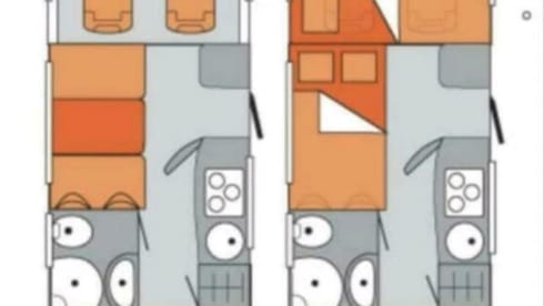 Famillie camper – Fiat Alcove mit 4 Sitzen ab 2026