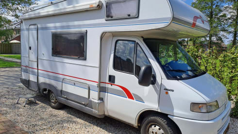 Scholekster – 4p Fiat alcove from 1995