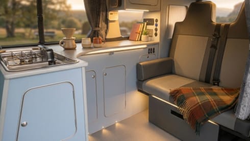 Skye – 4 berth ULEZ Compliant automatic Toyota campervan 