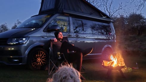 Vanessa – High Spec 4 berth VW T6 campervan