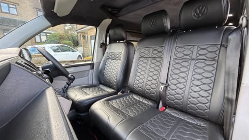 4 berth Volkswagen T6 campervan from 2017