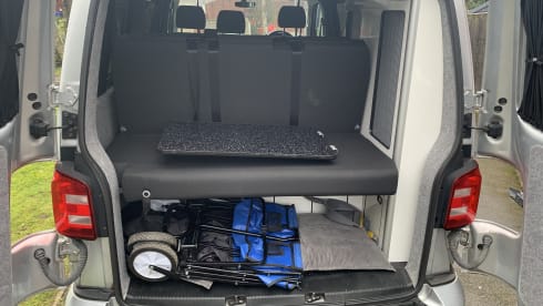 4 berth Volkswagen campervan from 2016