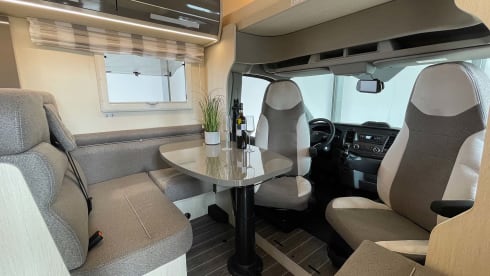 Nordlicht – family alcove for 5 with separate sleeping areas