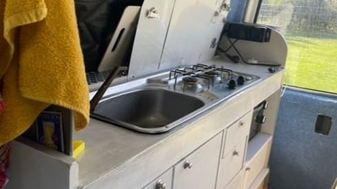 Zweisitziger Volkswagen-Bus von 1996