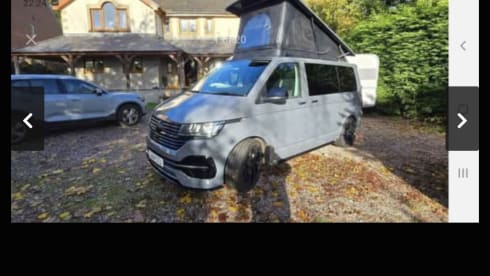 4 berth Volkswagen campervan from 2020