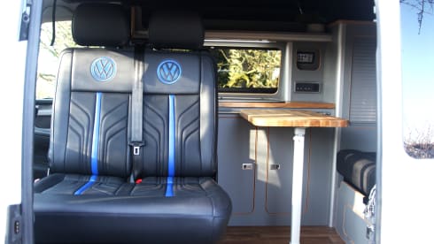 Pearl – VW T6 DSG Auto 4Birth Campervan, INSURANCE INC IN PRICE! *inc Night Heater