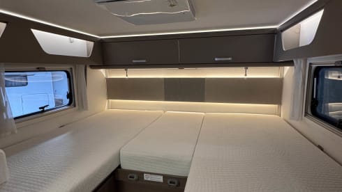 Carado T447, berline de luxe 4 places - Automatique à partir de 2023