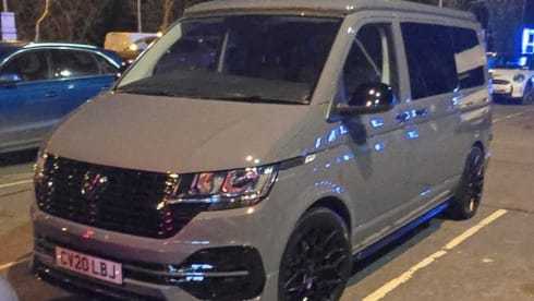 4 berth Volkswagen campervan from 2020