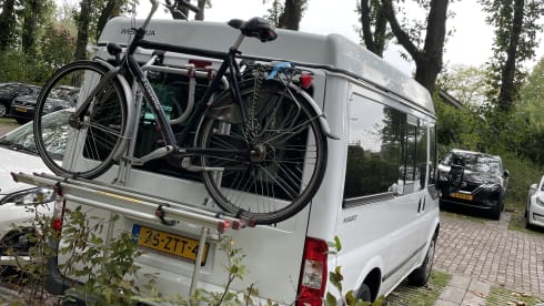 Ford Nugget Westfalia with pop-up roof