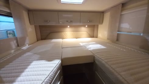 Den reiziger – 3p Bürstner semi-integrated uit 2022