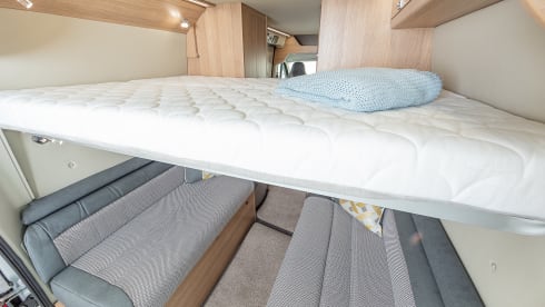 2-4 berth 2023 model deceptively spacious campervan