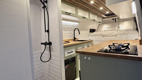 Lil Jem – *OFF GRID* Tiny Home -2 berth Mercedes Sprinter