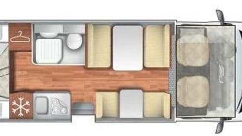6p Roller Team Kronos 277M Performance Plus Alcove from 2023