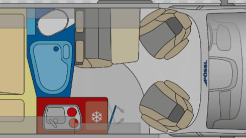 Laika – Tough and luxurious, as good as new Fiat Ducato camper bus!