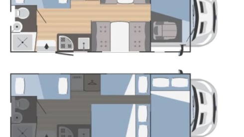 Ideal family camper for 6 people