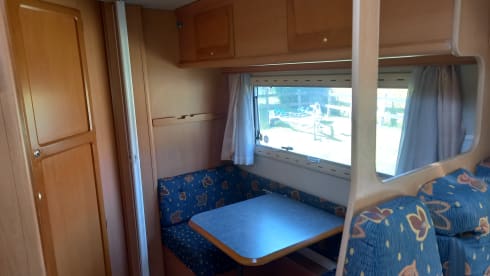 6p Adria Mobil alcove from 1999