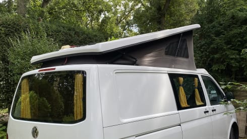 Miss Sunshine – Volkswagen campervan, extended model, 2 persons
