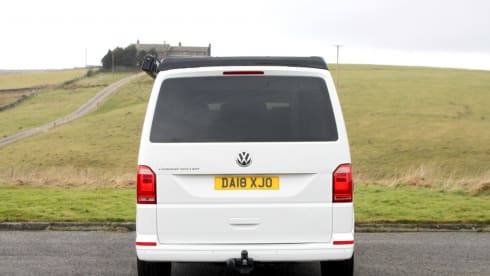 Jessie – 4 berth Volkswagen Transport Campervan from 2018