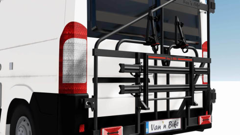 Adria Twin SLX, bed length, km free, (e-bike) bicycle carrier 