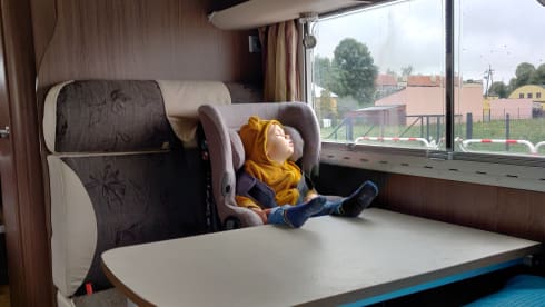 Huisje op wielen – Beau mobil-home familial 5 places ludique et pratique