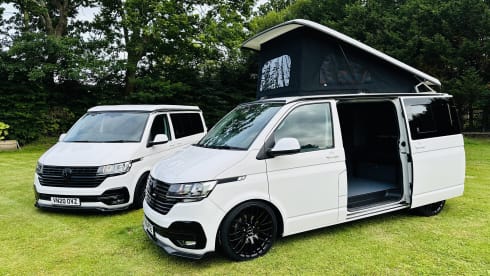 4 berth Volkswagen Transporter campervan from 2020
