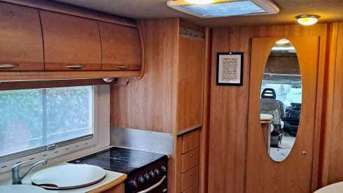 Bornfree  – 2 berth Peugeot bus from 2004