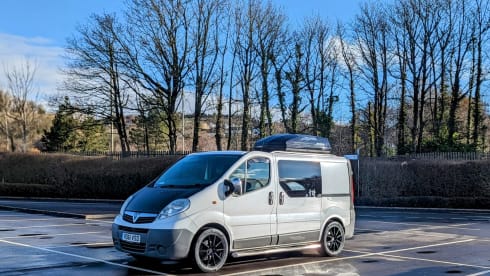 VERN  –  2 Berth  Modern Vauxhall Vivaro Camper 