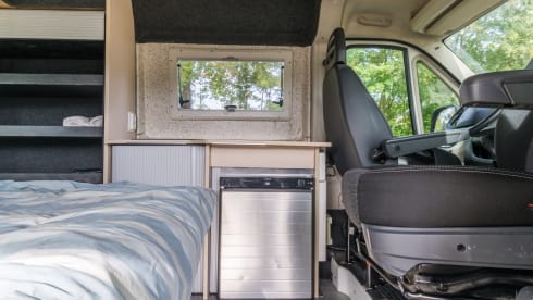 Peugeot Boxer L1H2 bus camper, perfect for a quick getaway.