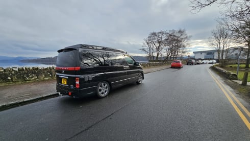 Knight Rider!  – TOP CLASS 4 berth Nissan campervan