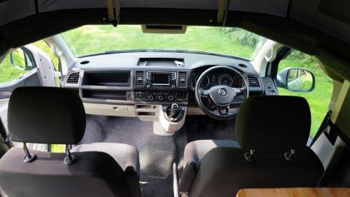 Miles – Miles, der luxuriöse Volkswagen Pop-Top-Wohnmobil mit 4 Schlafplätzen