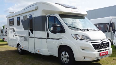 5p Adria Mobil semi-integrated uit 2019 163 PK