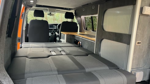 (VW004) 2023 VW T6 'Rebellion' Camper Van - sleeps 2 adults plus 2 children