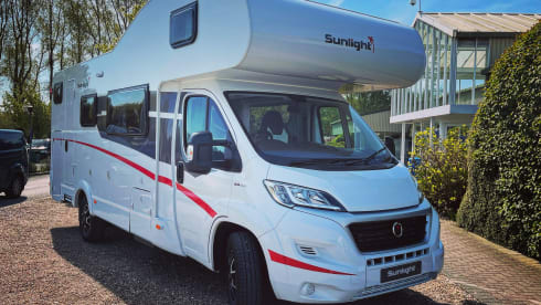 Big Mo – Sunlight A72 mit 6 Schlafplätzen aus dem Jahr 2022