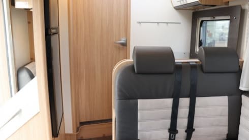 T69L – Complete HomeCar family camper with motor air conditioning and awning,