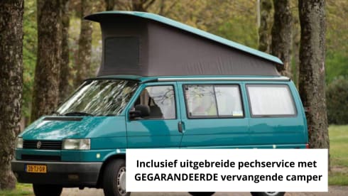 Happy - Cozy and robust VW T4 California with sleeping roof
