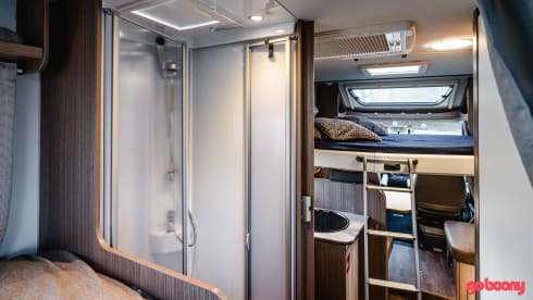 Luxury semi-integrated mobile home from 2020