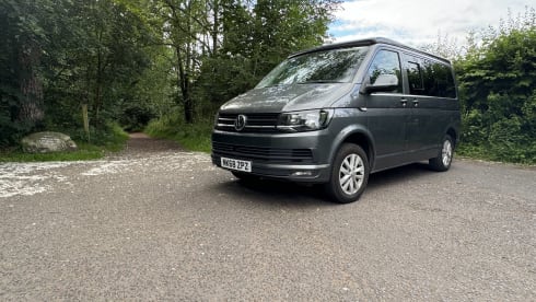 4 berth Volkswagen campervan from 2018