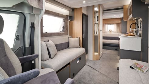 Adamo – 4 berth Bailey semi-integrated from 2023