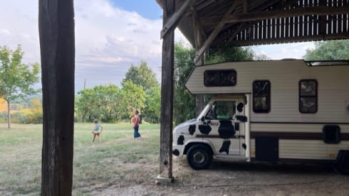 koetje – is a great family camper for 5-6 people and 2 m headroom