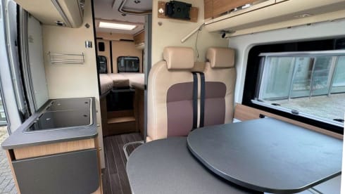 luxury Adria Twin 640 Supreme bus camper | Length beds | 165 hp